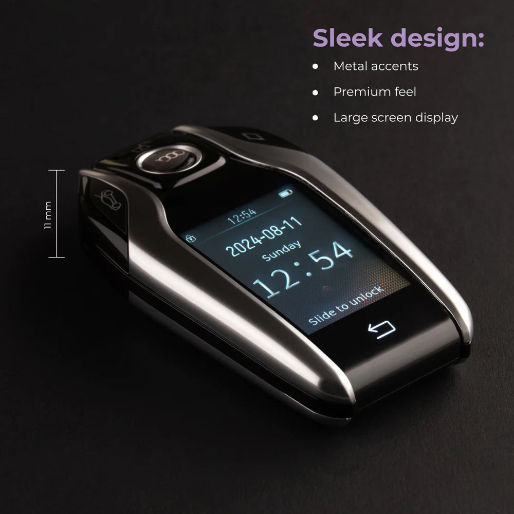 Smart Remote Car Key with Touchscreen