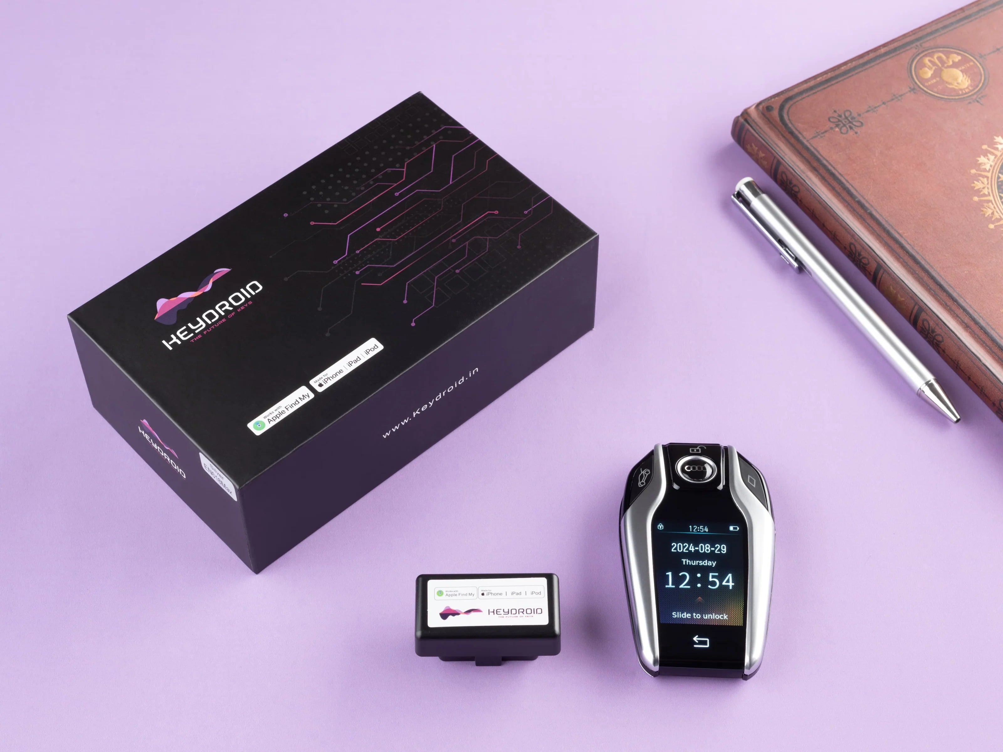 Smart Remote Car Key with Touchscreen