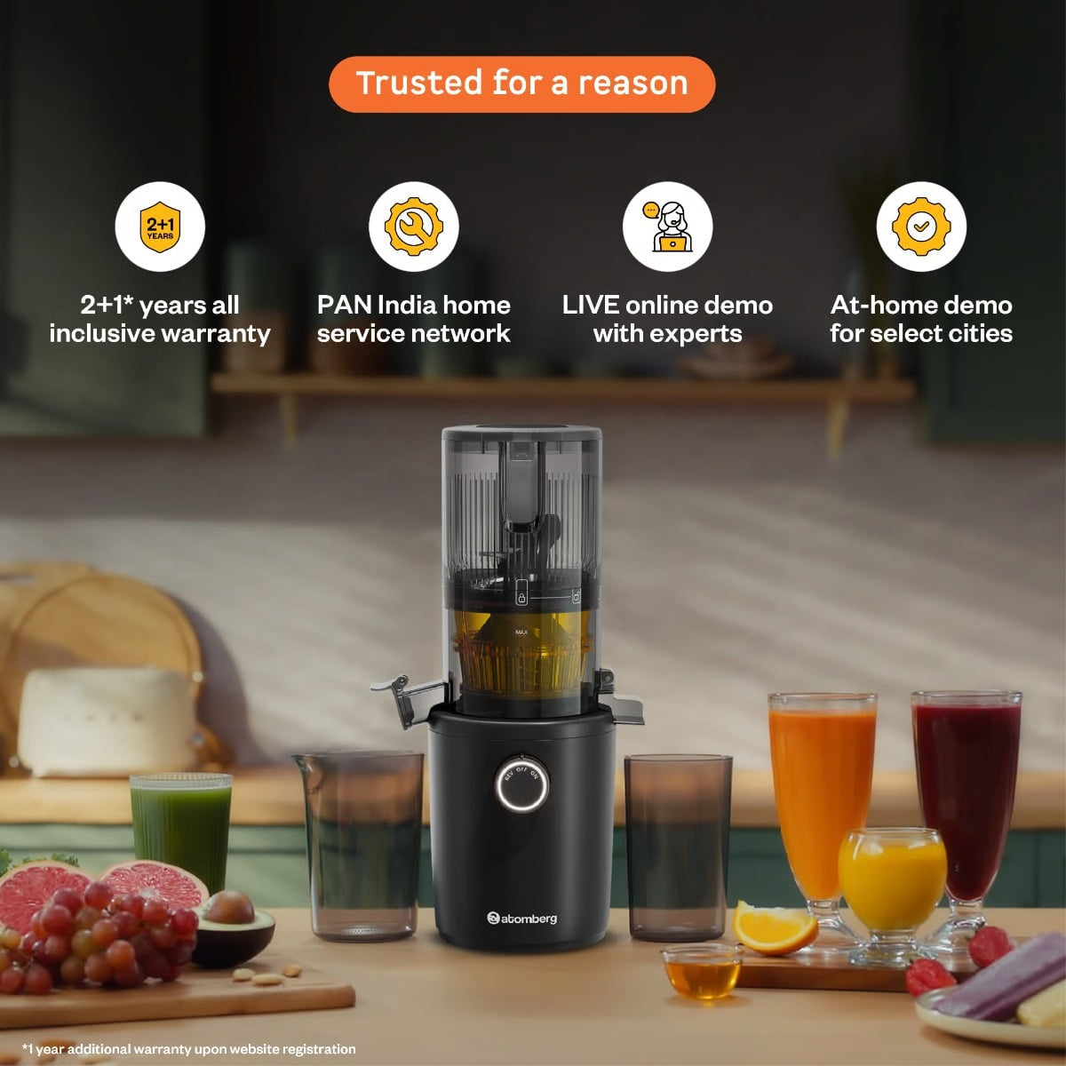 Atomberg Althea Cold Press Juicer