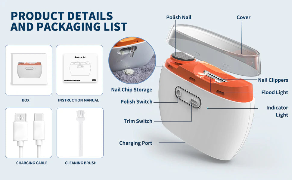 FineTrim Electric Nail Clipper
