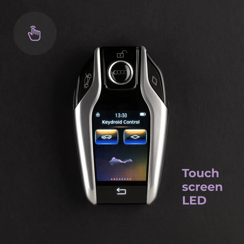 Smart Remote Car Key with Touchscreen