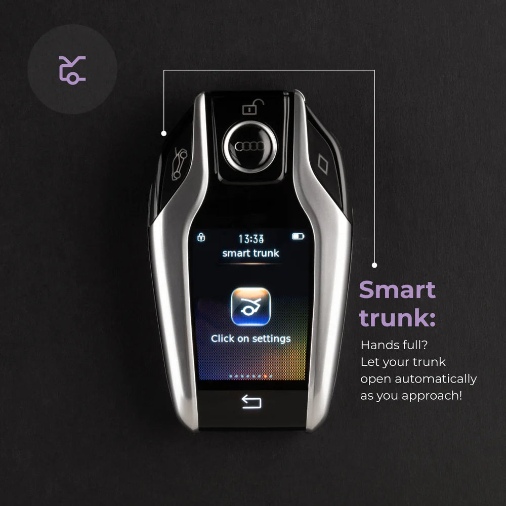 Smart Remote Car Key with Touchscreen